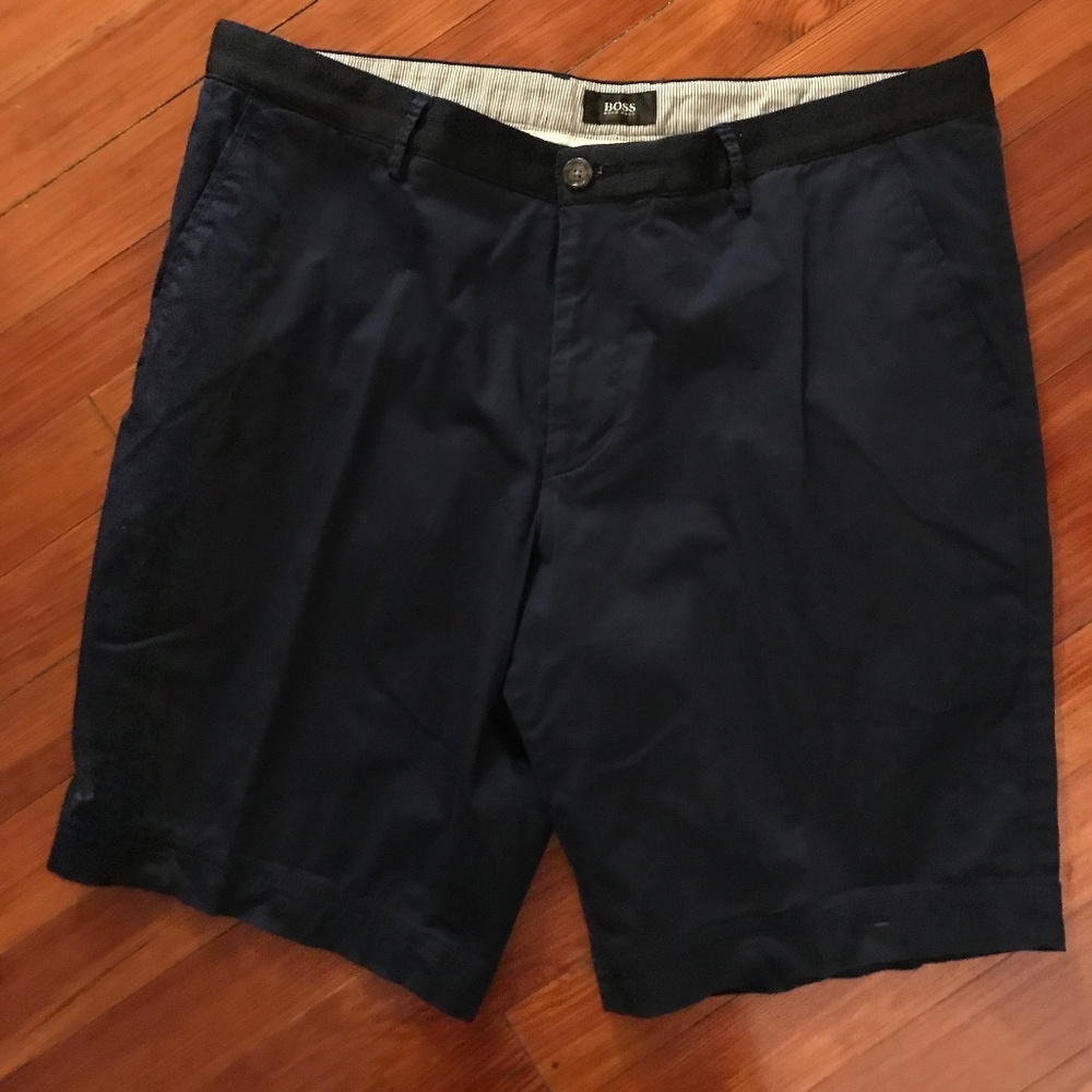 Hugo Boss Navy Shorts